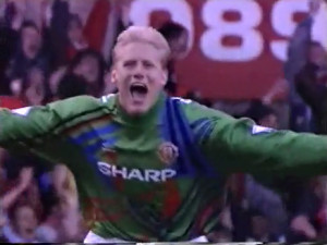 Peter Schmeichel her i sin tid i United