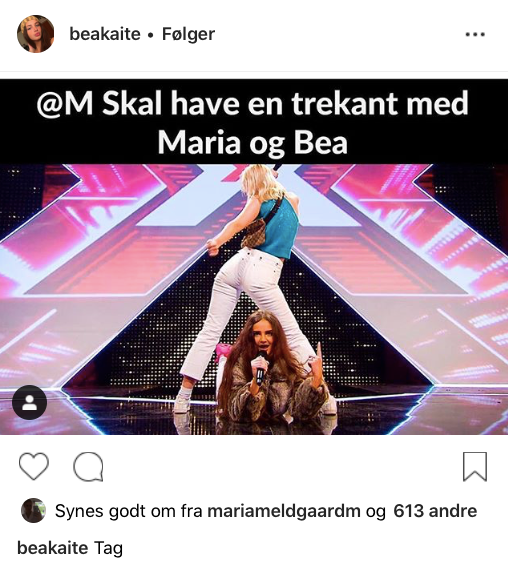 Iskold ‘x Factor Bea Uploadede Frækt Billede På Instagram Efter Legendarisk Twerk Show Footy Dk