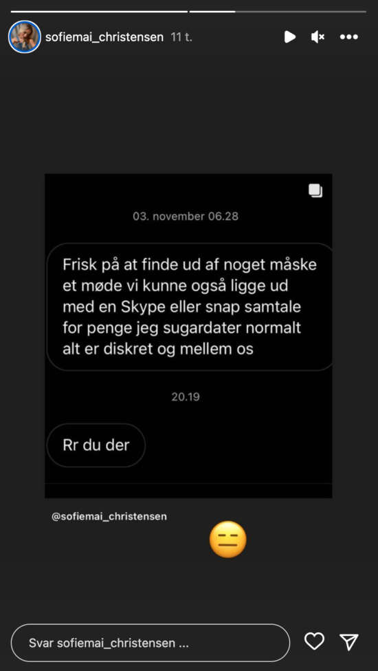 Sugardating Sofie Mai Deler Opsigtsvækkende Billede Se Det Her 